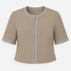 Bonita Damen Kurzjacke Beige Glitzer Elegant SUMMER OFF SALE!