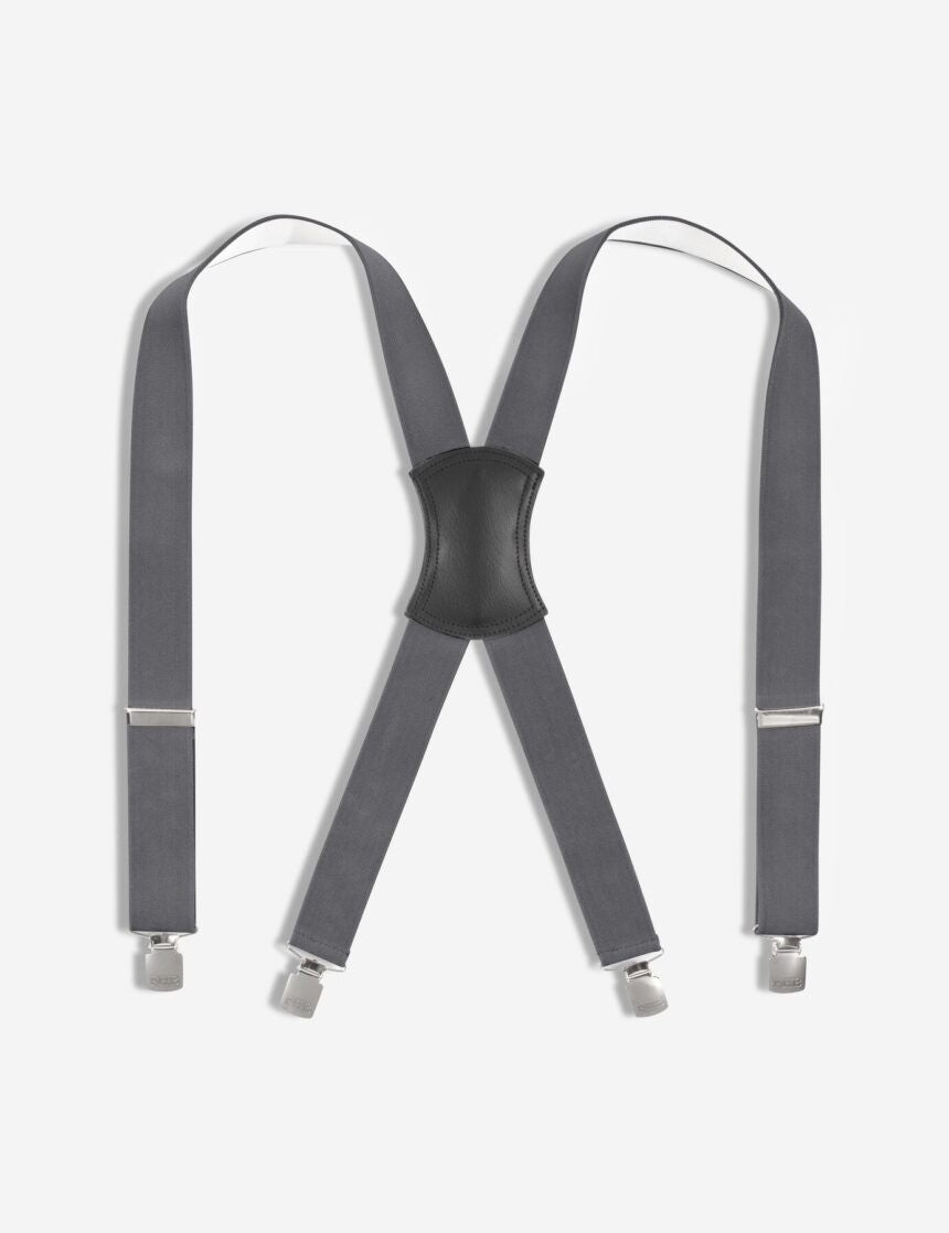 FHB Hosenträger ACHIM elastisch verstellbar mit 4 Metallclips