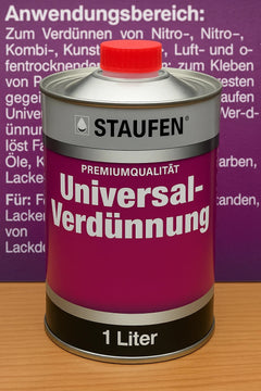 12x Staufen Universalverdünnung 1L – Premiumqualität für Lacke & Kleber