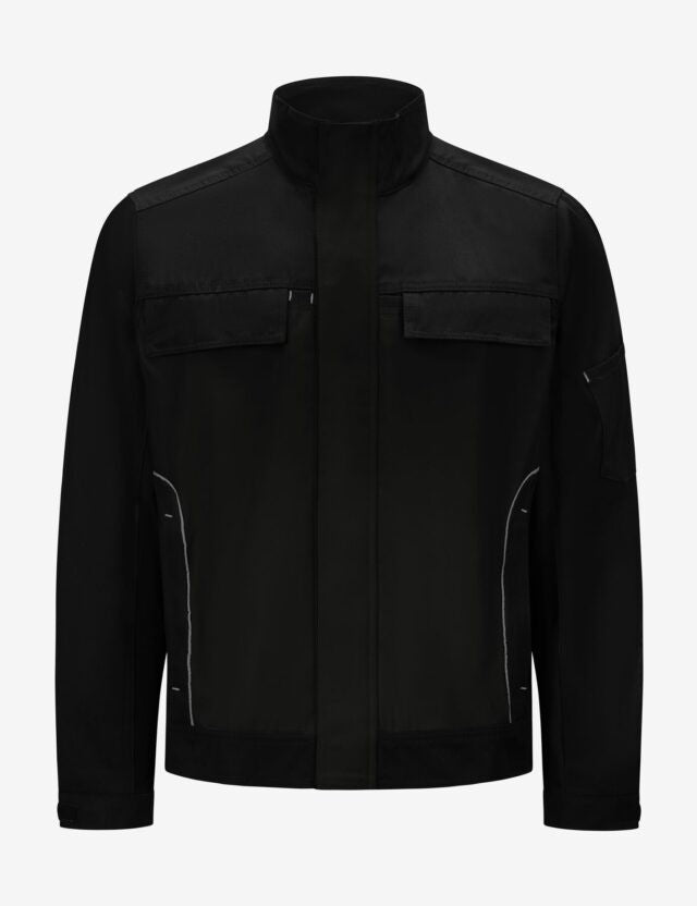 FHB Arbeitsjacke ERNST Twill 300: Deutsche Qualität trifft Funktionalität-zoom-