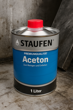 Staufen Aceton 1L – Reiniger & Entfetter | Premium Lösungsmittel Metall Lack