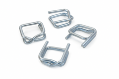1000 ST. Verschlußschnallen Stahl verzinkt für Polyester-Umreifungsband