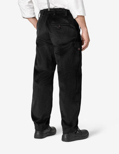 FHB Cordhose ALAIN Ballonhose Arbeitshose schwarz mit Zollstocktasche