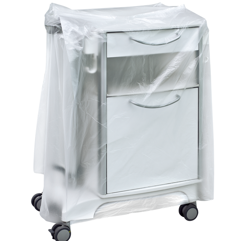 DEISS 59867 - Nachttischhaube 600+500x1000x0,01 mm transparent | Packung (200 Stück)-zoom-