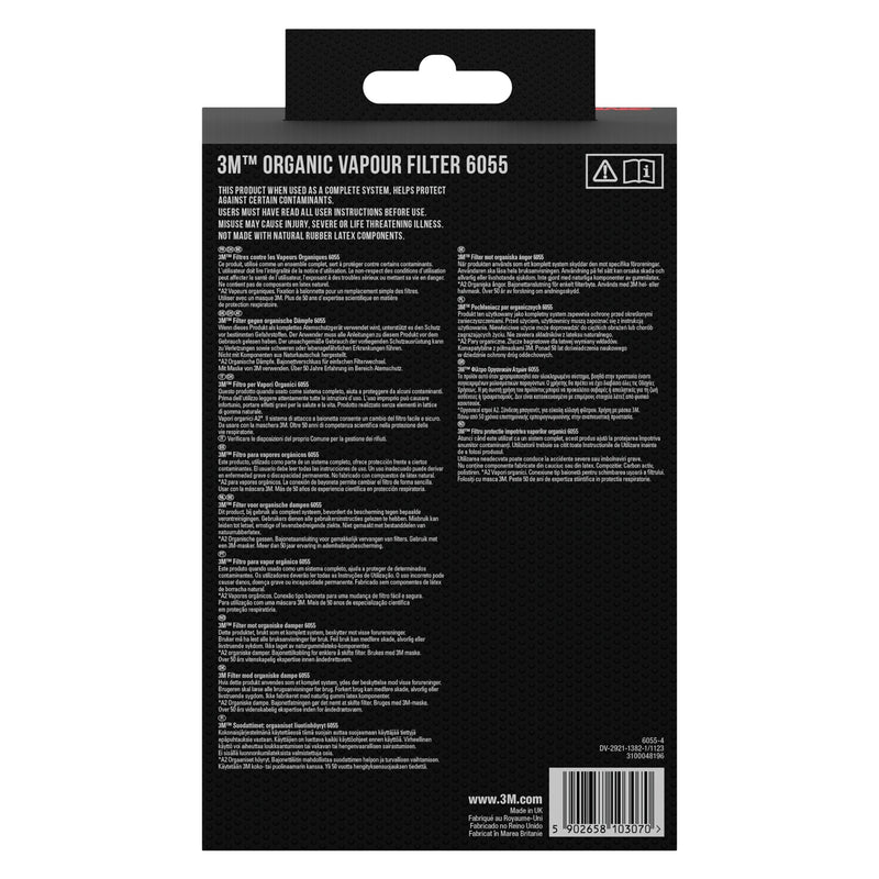 3M™ Filterpatrone 6055, A2 Organische Dämpfe-zoom-