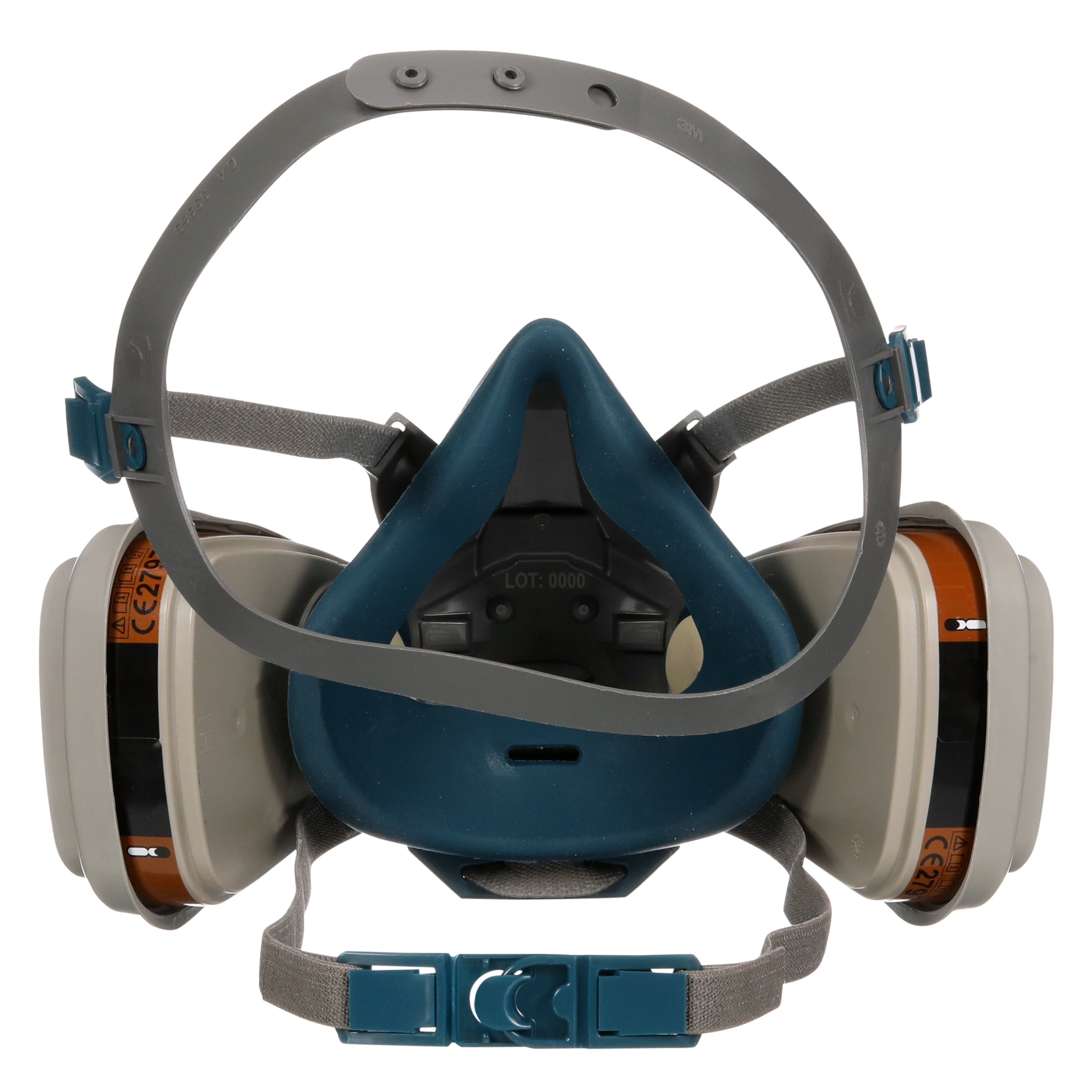 3M™ Quick Latch-Atemschutzmaske 6502QLKIT-1 mit austauschbaren Filtern, A2P3 organische Dämpfe (1x6502, 2x6055, 2x5935, 2x501) | Packung (1 Stück)-zoom-6
