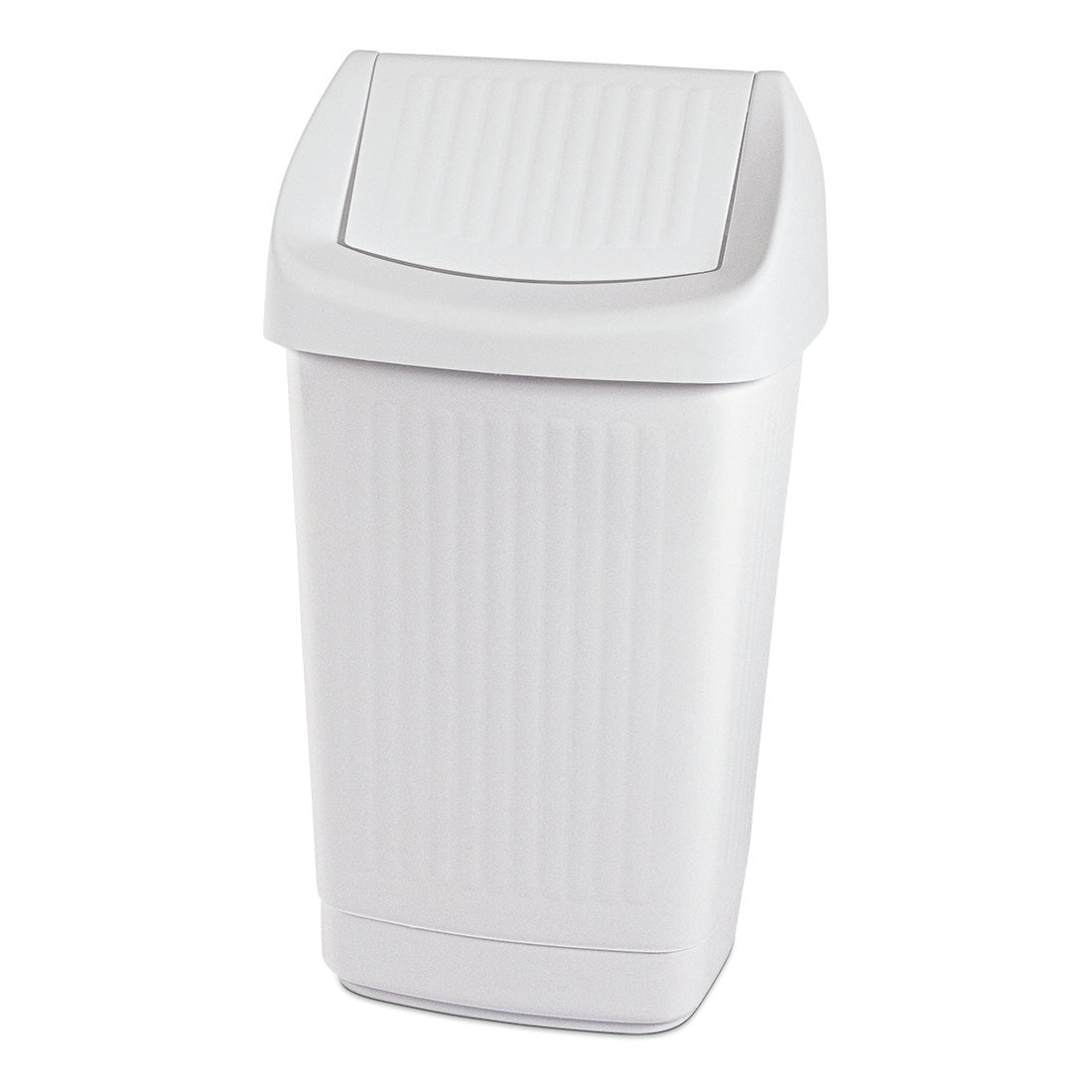 Nölle Profi Brush Schwingdeckeleimer weiß-zoom-1