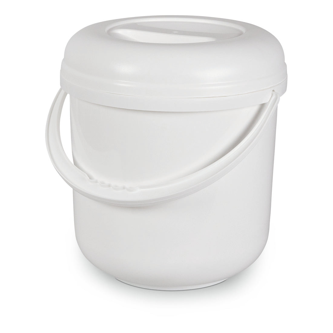 Nölle Profi Brush Deckeleimer, 10 Liter Kunststoff, weiß für Malerarbeiten | 1 Stück-zoom-1