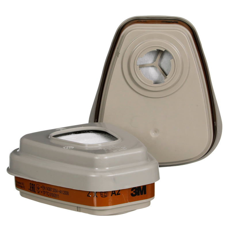 3M™ Filtersatz 6003-1, A2P3 organische Dämpfe (2x6055, 2x5935, 2x501) | Packung (1 Stück)-zoom-