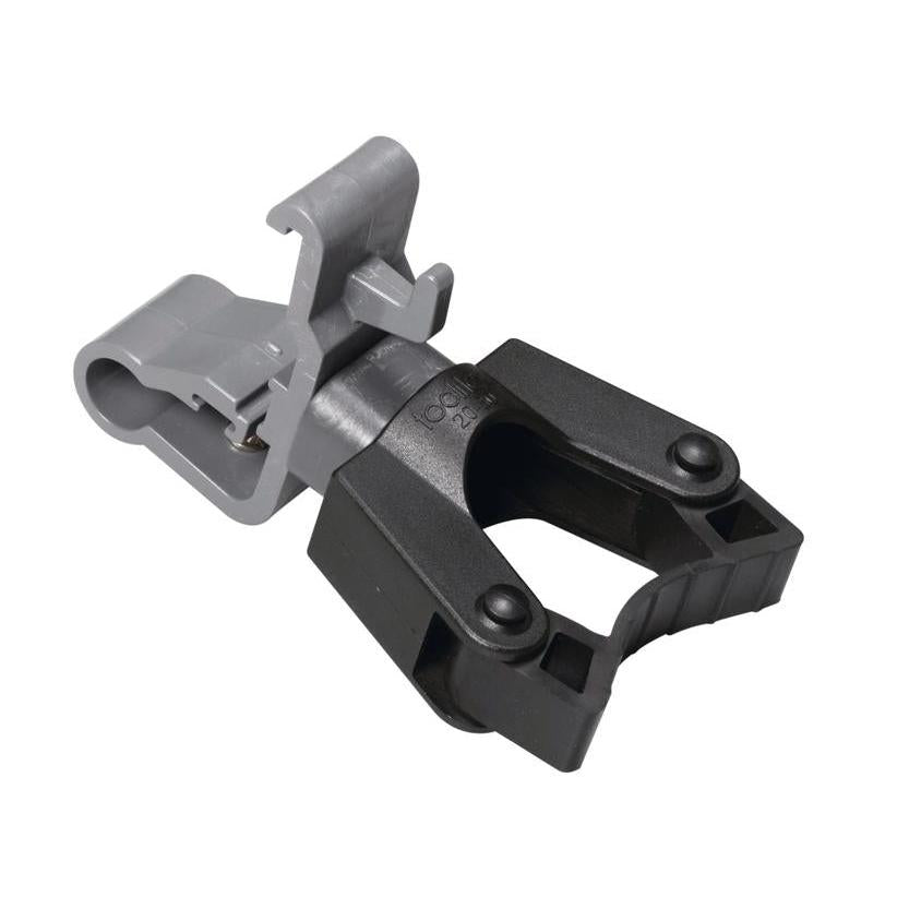 TASKI Stielhalter mit Klammer, Befestigung möglich an Halter für Tuchbox 7517270 oder 757371 oder Zubehörhalter | Packung (1 Stück)