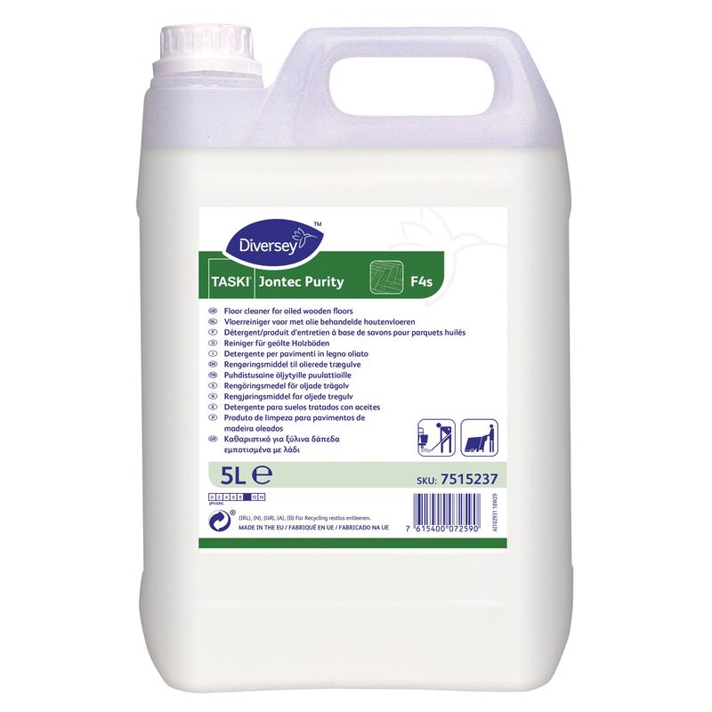 TASKI Jontec Purity, Rückfettender Seifenreiniger für geölte Holzböden | Kanister (5 l)-1