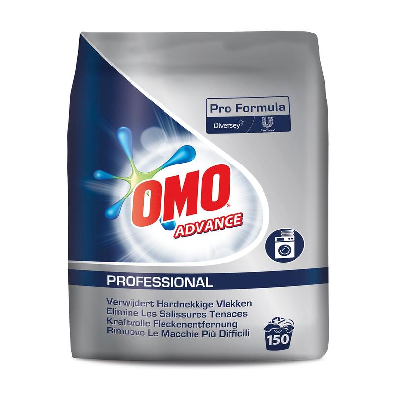 OMO Professional Advance 150 Wäschen, Vollwaschmittel Pulver 14,25 kg | Sack (14 kg)
