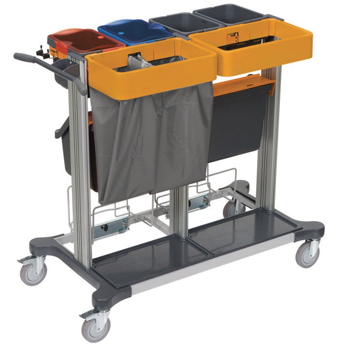 TASKI Midi Open für Jonmaster, Die große Systemlösung zur Vorbefeuchtung von Reinigungstextilien und für die Sprayreinigung. Mit offenen Schubladen für maximalen Stauraum. | Packung (1 Stück)-zoom-1