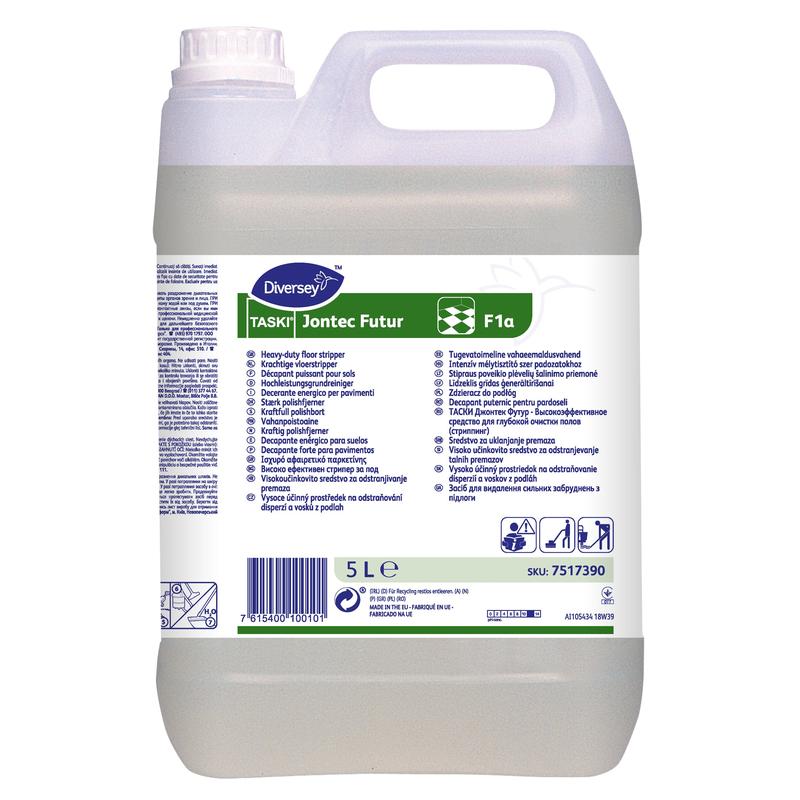 TASKI Jontec Futur, Universeller Grundreiniger für alle alkalifesten Beläge | Kanister (5 l)