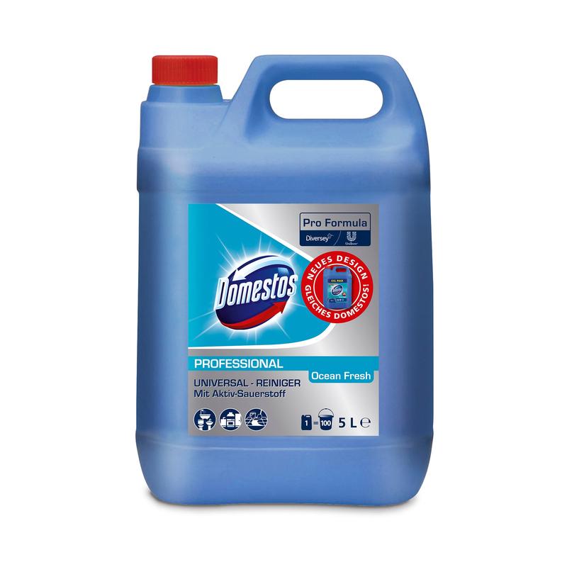 DOMESTOS Professional Ocean Fresh, Universalreiniger mit Aktiv-Sauerstoff | Kanister (5 l)-zoom-1