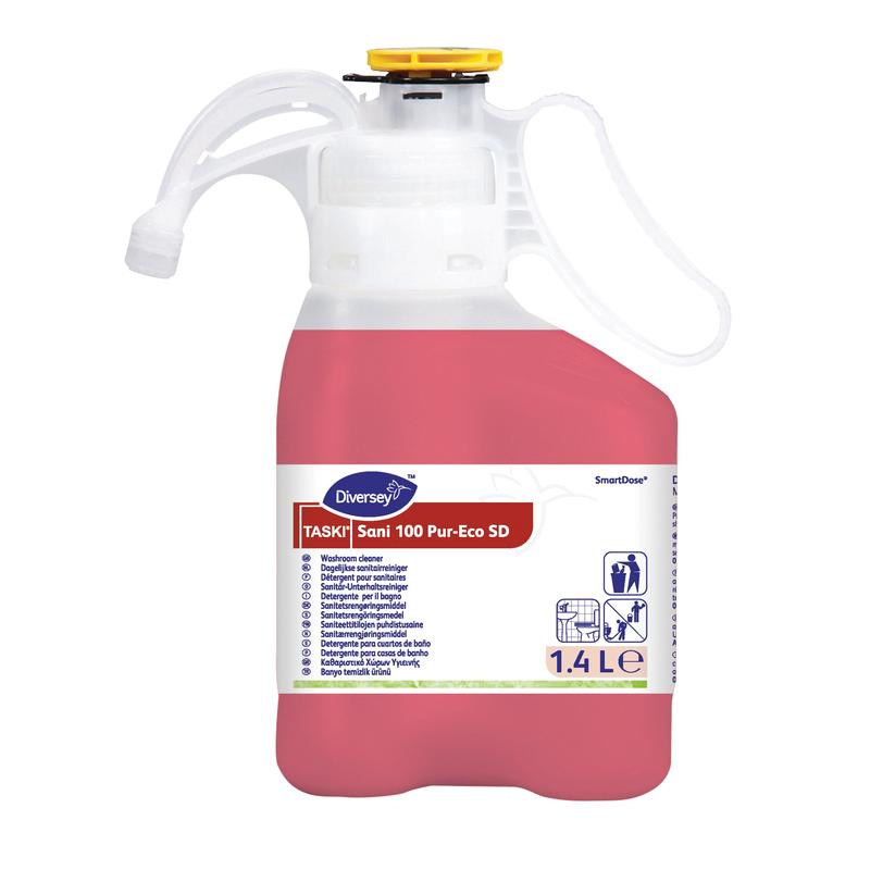 TASKI Sani 100 Pur-Eco, ph-Wert neutraler Sanitärreiniger, ideal für Marmorreinigung, EU Umweltzertifizierung-2