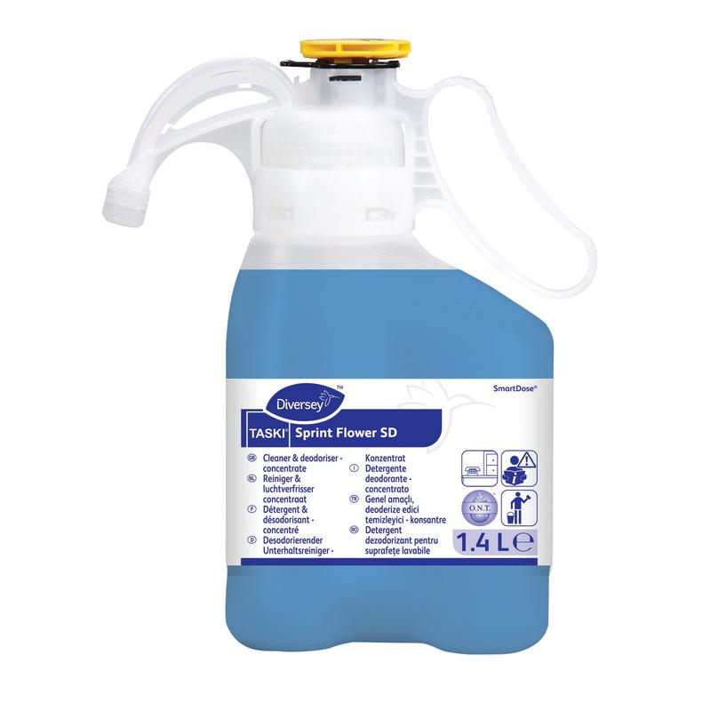 TASKI Sprint Flower SD, Desodorierender Unterhaltsreiniger | Dose (1400 ml)-1