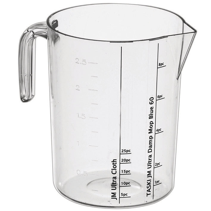 Messbecher inkl Stickerset, Zur manuellen Vorbereitung der TASKI Jonmaster Mopps | Packung (1 Stück)-zoom-1