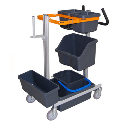 TASKI Nano Trolley für Procarpet, Procarpeter Trolley zur manuellen Bedienung | Packung (1 Stück)