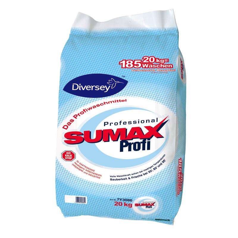 Sumax Profi 185 Wäschen, Leistungsstarkes Vollwaschmittel | Sack (20 kg)
