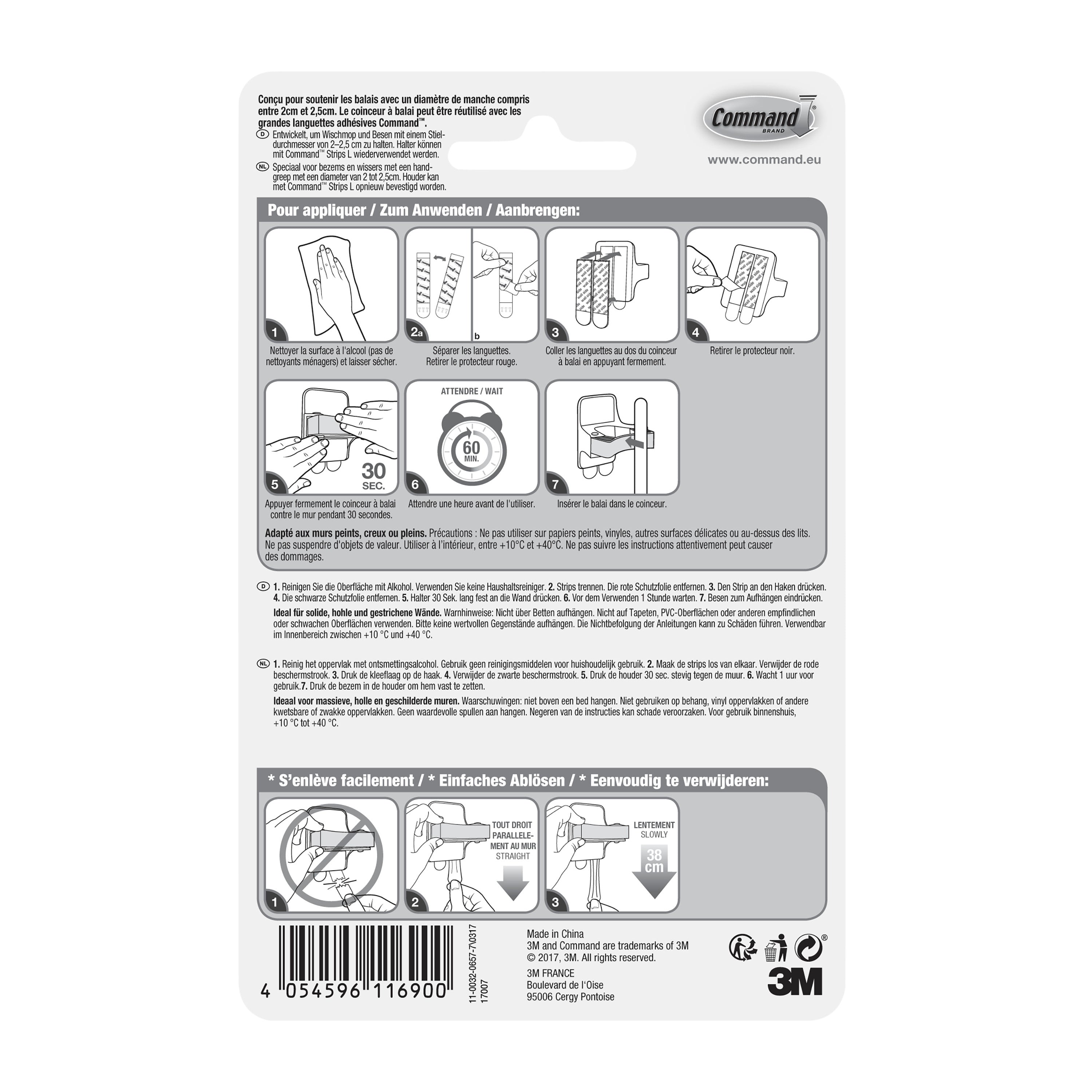 Command™ Besenhalter, 17007-FR | Packung (1 Stück)-zoom-4