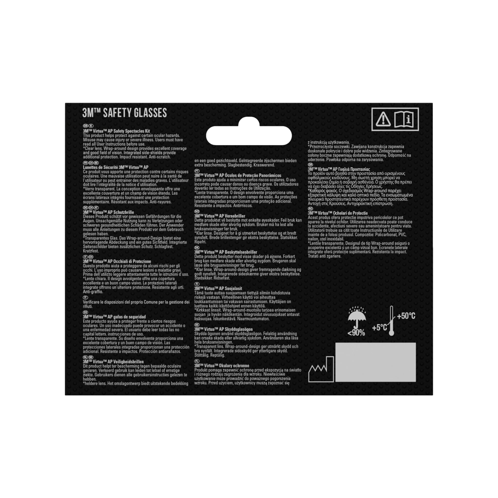 3M™ Virtua™ Schutzbrille AP, Klarsichtscheibe | Packung (1 Stück)-4