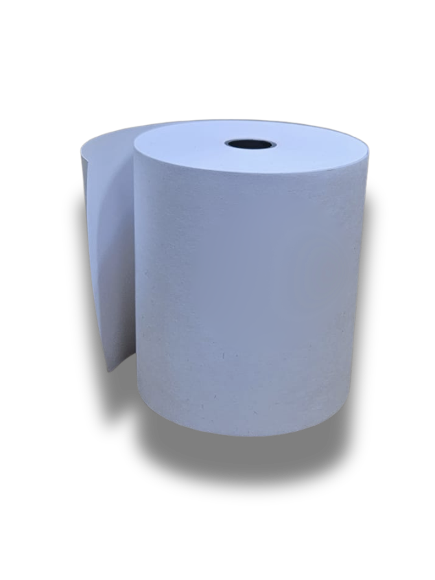 Bonrolle 76/60 m /12, holzfrei, weiß