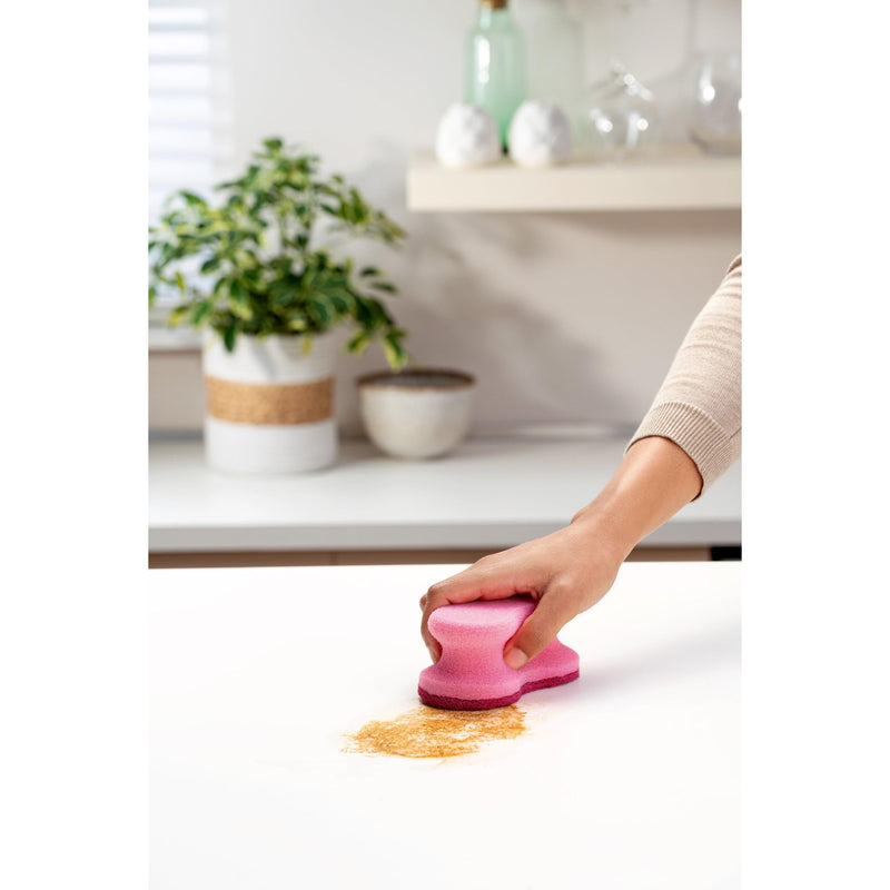 Scotch-Brite® Delicate Color Comfort nicht kratzender Reinigungsschwamm, 2 Stück pro Packung | Packung (1 Stück)-zoom-