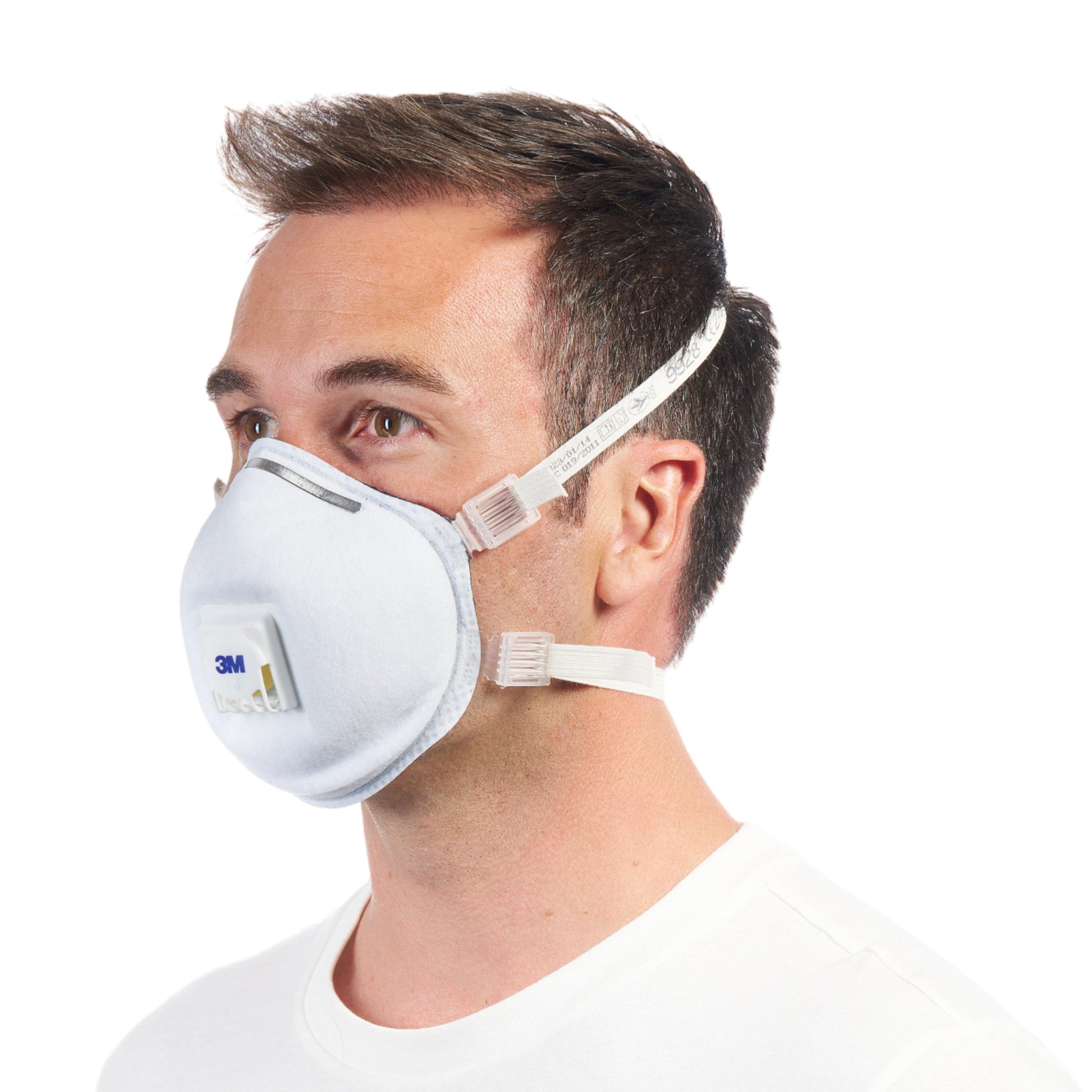 3M™ Cool Flow™ Partikelmaske 9928 für Schweißarbeiten, mit Ventil | Packung (1 Stück)-3