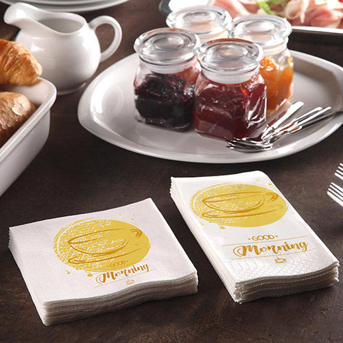 PAPSTAR 200 Servietten, 3-lagig 1/4-Falz 24 cm x 24 cm-zoom-