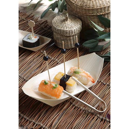 PAPSTAR 50 Fingerfood - Schalen, Holz "pure" "Schiffchen"-zoom-6