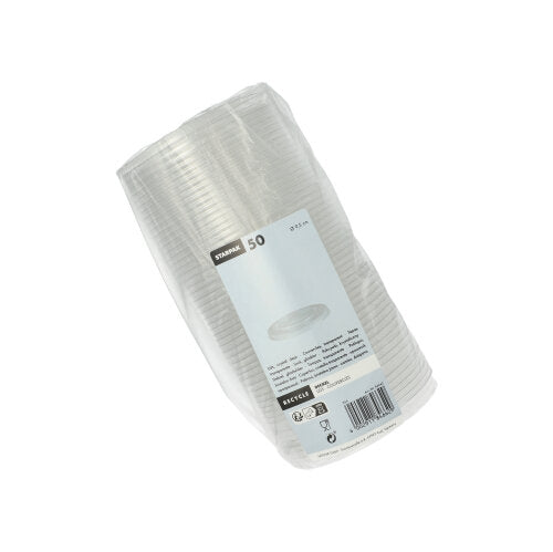 Starpak 50 Deckel "Hurricane", PET rund glasklar-zoom-4