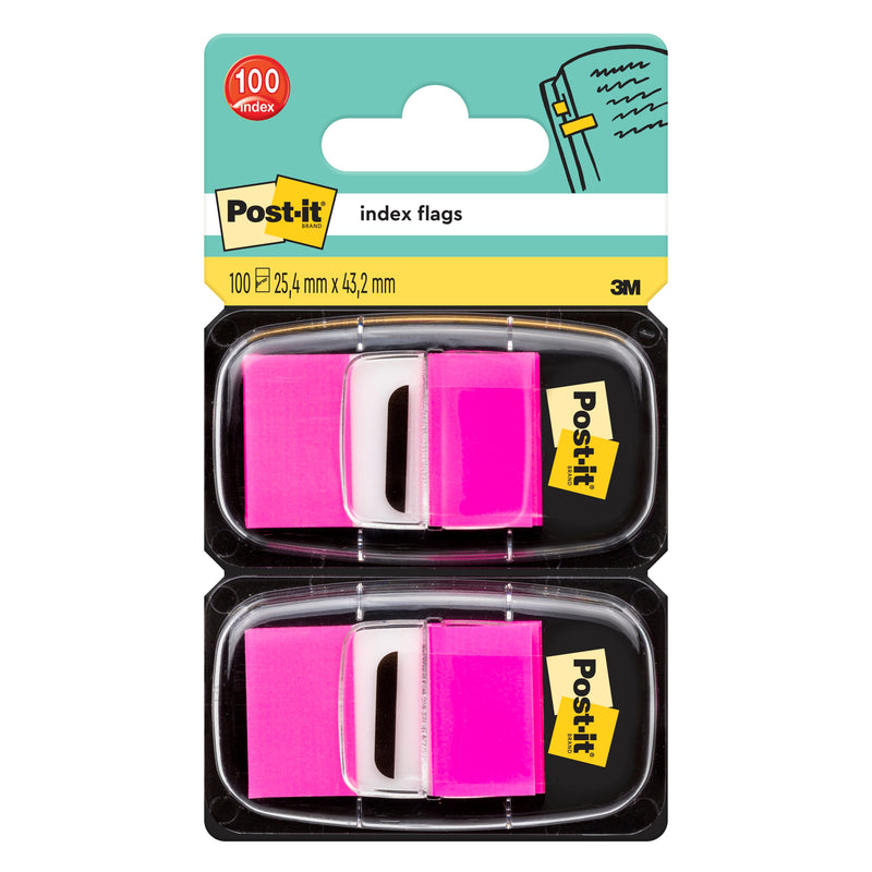 Post-it® Index Haftstreifen, Standard, 25,4 mm x 43,2 mm, 50 Haftstreifen/Spender-zoom-