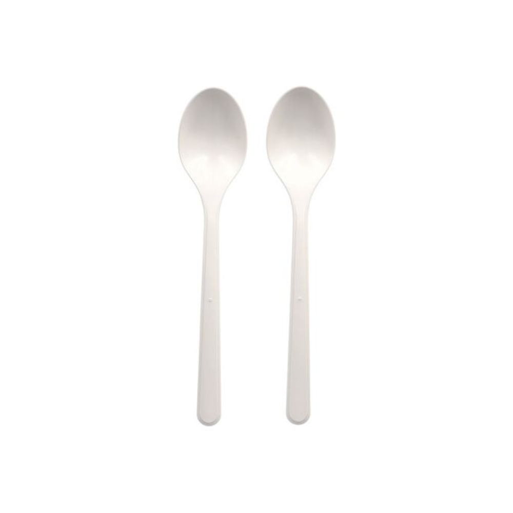 Auslaufartikel: Circulware by Haval Löffel (Mehrweg) PP 18,5 cm weiss | Folie (50 Stück)-1