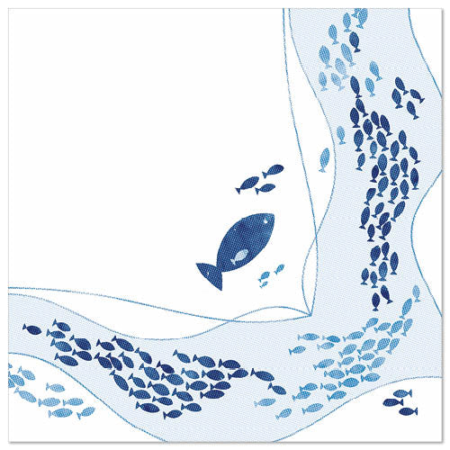 PAPSTAR 50 Servietten "ROYAL Collection" 1/4-Falz 40 x 40 cm Design-12