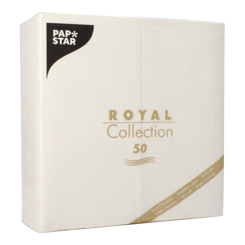 PAPSTAR 50 Servietten "ROYAL Collection" 1/8-Falz 40 x 40 cm-2