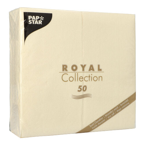 PAPSTAR 50 Servietten "ROYAL Collection" 1/8-Falz 40 x 40 cm-10