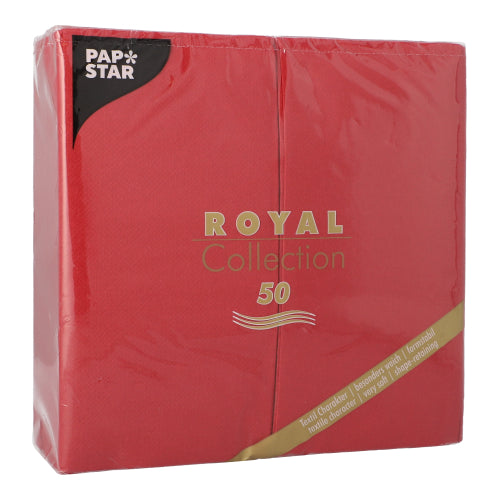 PAPSTAR 50 Servietten "ROYAL Collection" 1/8-Falz 40 x 40 cm-12
