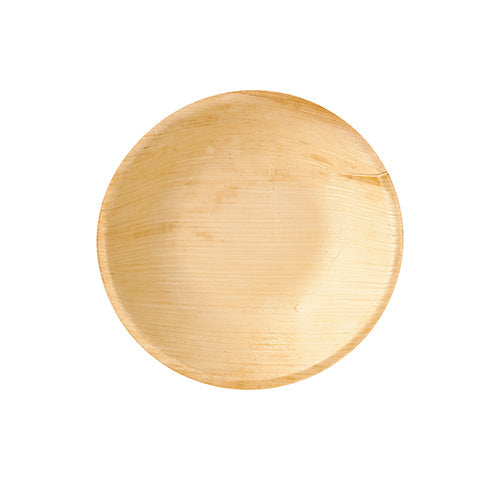 PAPSTAR Palmblatt Schalen rund, 17,5 cm, umweltfreundlich, 6er Set | Schrumpffolie (6 Stück)-1