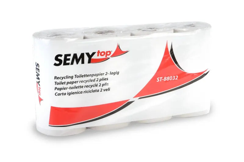 Toilettenpapier 64x250 Blatt 2-lag. 55% weiß