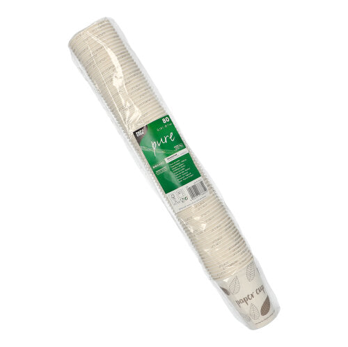 PAPSTAR 80 Trinkbecher, Pappe "pure"-2