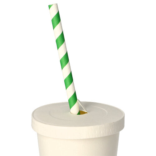 PAPSTAR Deckel für Trinkbecher, rund Ø 8 cm, weiß, Pappe | Folie (50 Stück)-2