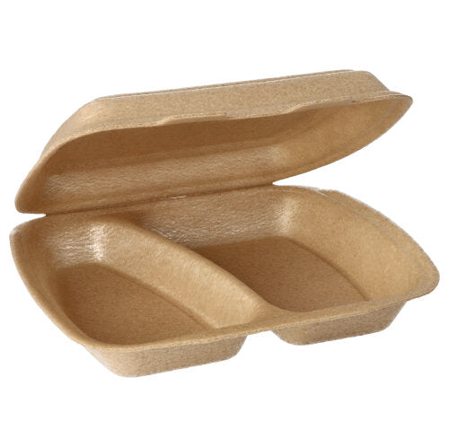 Starpak 50 Menüboxen mit Klappdeckel, XPP 7 cm x 20,5 cm x 24 cm beige-zoom-