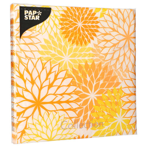 PAPSTAR 20 Servietten, 40 cm x 40 cm 3-lagig 1/4-Falz-zoom-