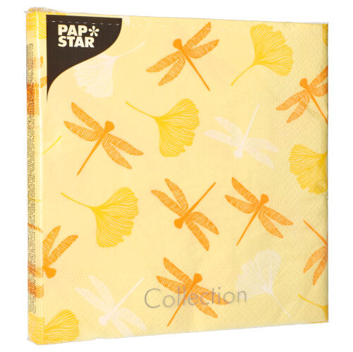 PAPSTAR 20 Servietten, 40 cm x 40 cm 3-lagig 1/4-Falz-zoom-