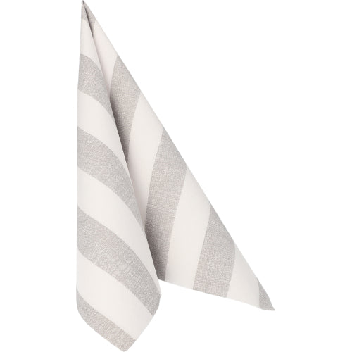 PAPSTAR 50 Servietten "ROYAL Collection" 1/4-Falz 40 x 40 cm grau-zoom-