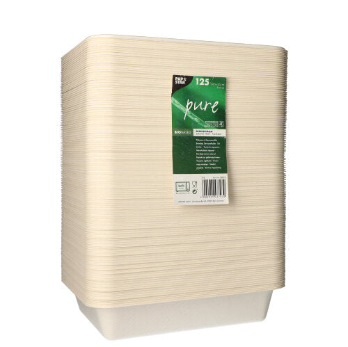 PAPSTAR 125 Siegelschalen, Zuckerrohr-zoom-