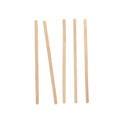 PAPSTAR Rührstäbchen Holz "pure" 14 cm, ideal für Getränke | Faltschachtel (1000 Stück)-1