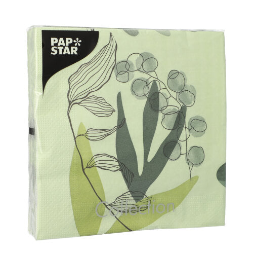 PAPSTAR 20 Servietten, 33 cm x 33 cm 3-lagig 1/4-Falz Design Set 3-zoom-16