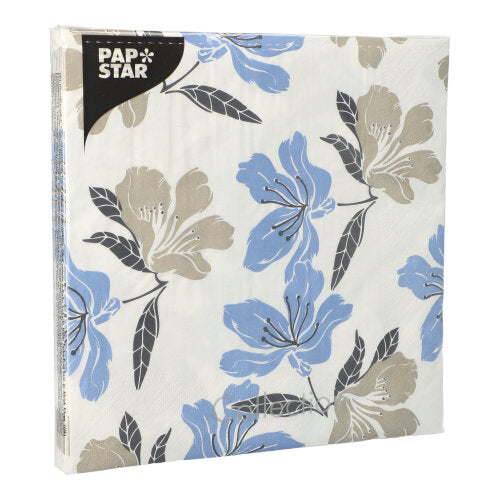 PAPSTAR 20 Servietten, 40 cm x 40 cm 3-lagig 1/4-Falz-45